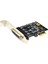 Pcı-E Seri Bağlantı Noktası Kartı Pcie'den 4 Seri Bağlantı Noktasına RS232 9-Pin Endüstriyel Kontrol 4 Bağlantı Noktalı Genişletme Kartı AX99100 Kablo ile (Yurt Dışından) 4