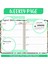 Planlayıcı Defter, Haftalık Aylık Planlayıcı, 8,4 Inç x 6 Inç, Yer Işaretli Spiral Planlayıcı Defter A05 (Yurt Dışından) 5