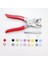Pense Aracı + 100 Takım 10 Renk Metal Dikiş Düğmeleri Içi Boş Katı Prong Basın Çıtçıt Çıtçıtlı Bağlantı Elemanları Elbise Çantaları Için (Yurt Dışından) 2