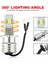 2x H3 Süper Parlak LED Far Sis Farı Sürüş Lambası Ampul Kiti 6000K Beyaz 100W (Yurt Dışından) 3