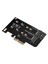 M.2 Nvme SSD Ngff - Pcıe X4 Dönüştürücü Kartı B Key+M Key Pcı-E 3.0 (Yurt Dışından) 3