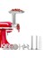 Kitchenaid Stand Mikserleri Için Kıyma Makinesi Ataşmanı, Sosis Doldurma Tüpleri Dahil, Dayanıklı Gıda Öğütücü Ataşmanları (Yurt Dışından) 1
