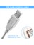 USB C Sarmal Kablo Tel Mekanik Klavye USB Kablosu C Tipi USB Arayüzü Poker 2 GH60 Klavye Seti, Beyaz (Yurt Dışından) 4