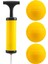 Viminston Roundnet Oyun Topu Değiştirilebilir Rekabetçi Toplar Mini Voleybol 3'lü Pompalı Paket (Yurt Dışından) 1