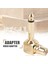2-Pack Rca Dişi Jack - 1/4 Inç Mono Erkek Fiş Sağ Açı Ses Adaptörü, Altın (Yurt Dışından) 3