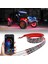 Araba Underglow LED Işıklar, App Kontrollü Rüya Renkli Şerit Işıklar, Dış Araç Neon Vurgu Işıkları Kiti (Yurt Dışından) 3