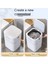 Joybos Fotoselli Banyo Çöp Kovası Kapaklı Otomatik Çöp Kovası Yatak Odası Hareket Sensörlü Çöp Kutusu 3.5 Galon (Yurt Dışından) 3
