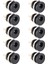 10 Adet 3-Terminal Lehimleme 2.1mm x 5.5mm Dişi Güç Jakı Dc Soket (Yurt Dışından) 3