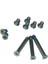 2 Takım/grup A1278 A1286 A1297 Ayak Ayak Alt Kılıf Kapak Plastik + Vida Seti + Aracı Macbook Pro 13IN 15IN 2008-2012 Yılı (Yurt Dışından) 5