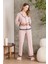 Penye Biyeli - Dantelli Pijama Takımı - 2200 1