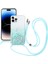 iPhone 15 Plus Epoksi Çizilmez Telefon Kılıfı Ince Kordonlu Quicksand Darbeye Dayanıklı Tpu Kılıf (Yurt Dışından) 1