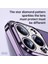 iPhone 15 Plus Telefon Kılıfı, Glitter Rhinestone Dekor Elektraplatma Yumuşak Tpu Arka Kapak (Yurt Dışından) 3