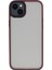 iPhone 15 Plus Koruyucu Tpu+Akrilik Mat Telefon Kabuğu Cilt Dokunuşlu Telefon Kılıfı (Yurt Dışından) 1