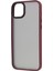 iPhone 15 Plus Koruyucu Tpu+Akrilik Mat Telefon Kabuğu Cilt Dokunuşlu Telefon Kılıfı (Yurt Dışından) 3