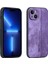 iPhone 15 Plus Ön Kara Çizelge Telefon Kabuğu Pu Deri+Tpu Telefon Geri Kapak (Yurt Dışından) 1