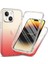 iPhone 15 Plus Gradyan Renkli Telefon Kılıfı Pc+Tpu Şok Geçirmez Kılıf (Yurt Dışından) 1