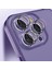 iPhone 15 Plus Şok Geçirmez Telefon Kılıfı Pc+Tpu Cam Lens Film ile Tebrik Mat Kapak (Yurt Dışından) 4