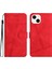 iPhone 15 Plus Cilt Touch Telefon Kılıfı Retro Pu Deri Cüzdan Kapağı Standlı (Yurt Dışından) 1