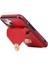 iPhone 15 Plus Telefon Kabuğu Kickstand Pu Deri Kaplamalı Tpu Telefon Kapak Kartı Tutucu Kılıfı (Yurt Dışından) 3