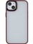 iPhone 15 Plus Damla Dayanıklı Tpu+Akrilik Telefon Kılıfı Cilt Touch Arka Kapak (Yurt Dışından) 2