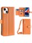 iPhone 15 Telefon Kılıf Cüzdanı, Zipper Cep Pu Deri Stand Kart Yuvaları 2 Kayışla Kapak (Yurt Dışından) 1
