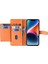 iPhone 15 Telefon Kılıf Cüzdanı, Zipper Cep Pu Deri Stand Kart Yuvaları 2 Kayışla Kapak (Yurt Dışından) 4