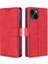 iPhone 15 Pu Deri Timsah Doku Telefon Kılıfı Şok Geçirmez Cüzdan Cilt Touch Duygu Stand Flip Cover (Yurt Dışından) 2