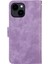 iPhone 15 Plus Bir Ekleme Stili Pu Deri Kılıf Zipper Cep Rhombus Telefon Kapağı Çoklu Kart Yuvası (Yurt Dışından) 5