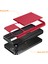 iPhone 15 Plus Kart Tutucu Telefon Kılıfı, Tpu + Pc Çift Katman Anti-Drop Telefon Kapağı (Yurt Dışından) 5