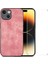 iPhone 15 Retro Doku Telefon Kılıfı Pu Deri Kaplamalı Pc Kapağı (Yurt Dışından) 1