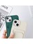 iPhone 15 Kart Yuvası Sıvı Silikon Telefon Kılıfı Kayışlı Çizilmez Kapak (Yurt Dışından) 5