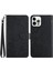 iPhone 15 Pro Pu Deri Telefon Stand Kapağı Cüzdan Kılıfı Strap (Yurt Dışından) 1