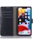 iPhone 15 Pro Canvas Pu Deri Bir Ekleme Kılıfı Stand Cüzdan Koruyucu Telefon Kapağı (Yurt Dışından) 1