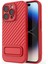 iPhone 15 Pro Kickstand Slim Fit Telefon Kapağı Cilt Touch Şok Geçirmez Yumuşak Tpu Kılıfı (Yurt Dışından) 4