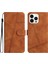 iPhone 15 Pro Retro Pu Deri Cüzdan Stand ile Cilt Touch Telefon Kılıfı (Yurt Dışından) 1
