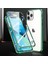 iPhone 15 Pro Manyetik Adsorpsiyon Metal Çerçevesi + Çift Taraflı Temperli Cam Telefon Kapağı Telefon Kılıfı (Yurt Dışından) 1