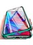 iPhone 15 Pro Manyetik Adsorpsiyon Metal Çerçevesi + Çift Taraflı Temperli Cam Telefon Kapağı Telefon Kılıfı (Yurt Dışından) 4
