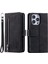 iPhone 15 Pro Max Anti-Dust Pu Deri Telefon Kılıfı Zipper Cep Kart Yuvaları Telefon Kapağı (Yurt Dışından) 2