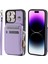 iPhone 15 Pro Max Rfıd Engelleme Cüzdanı Telefon Kılıfı Şok Geçirmez Pu Deri+Tpu Kapak Kayışla (Yurt Dışından) 1
