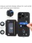 iPhone 15 Pro Max Rfıd Engelleme Cüzdanı Telefon Kılıfı Şok Geçirmez Pu Deri+Tpu Kapak Kayışla (Yurt Dışından) 2