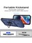 iPhone 15 Pro Max Slide Kamera Koruyucu Telefon Kılıfı Metal Yüzük Kickstand Anti-Cratch Pc + Tpu Kapağı (Yurt Dışından) 2