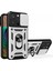 iPhone 15 Pro Max Kamera Lens Slide Tasarım Telefon Kılıfı Pc+Tpu Kickstand Cover (Yurt Dışından) 1