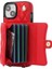 iPhone 15 Plus Pu Deri+Tpu Rfıd Engelleme Telefon Kılıf Kart Tutucu Kickstand Kapak 2 Kayış (Yurt Dışından) 2