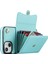 iPhone 15 Plus Telefon Kabuğu, Kart Yuvaları Pu Deri+Tpu Telefon Vaka Kickstand Kapak 2 Kayış (Yurt Dışından) 4