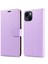 iPhone 15 Plus Cüzdan Pu Deri Stand Kapağı Manyetik Kapatma Telefon Kılıfı (Yurt Dışından) 1