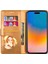 iPhone 15 Plus Işıltılı Pu Deri Telefon Kasası Fermuar Cep Cüzdan Telefon Standı Kapağı (Yurt Dışından) 2