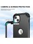 iPhone 15 Plus Pc+Silikon 3'ü 1 Arada Telefon Kılıfı Kalınlaştırılmış Köşe Şok Geçirmez Telefon Kapağı (Yurt Dışından) 5