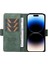 iPhone 15 Pro Cep Telefonu Kılıfı, Pu Deri Kabuk Manyetik Cilt Touch Cüzdan Stand Kapağı (Yurt Dışından) 2
