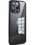iPhone 15 Pro Tpu+Temsilled Cam Telefon Kapağı Metal Çerçeve Elektrokloks Anti-Slatch Kılıfı (Yurt Dışından) 1