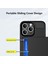 iPhone 15 Pro Sliding Card Tutucu Kapak Anti Drop Pc+Tpu Telefon Kılıfı (Yurt Dışından) 3